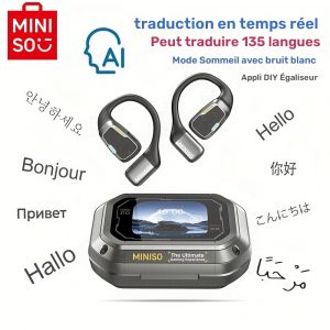 Les MINISO M98 : Vos Nouveaux Compagnons de Voyage avec Traduction Instantanée