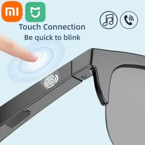 Xiaomi Lunettes de soleil intelligentes Xiaomi MIJIA Bluetooth – Audio HIFI, Appels, Anti-UV, Étanches