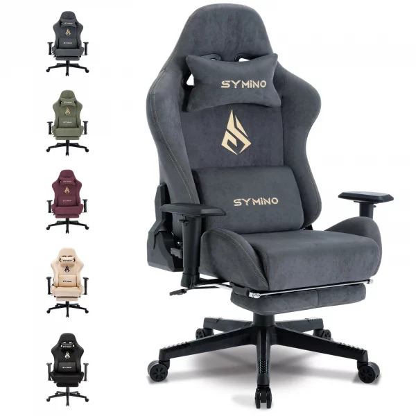 Chaise Gaming Symino Ergonomique – Confort & Performance
