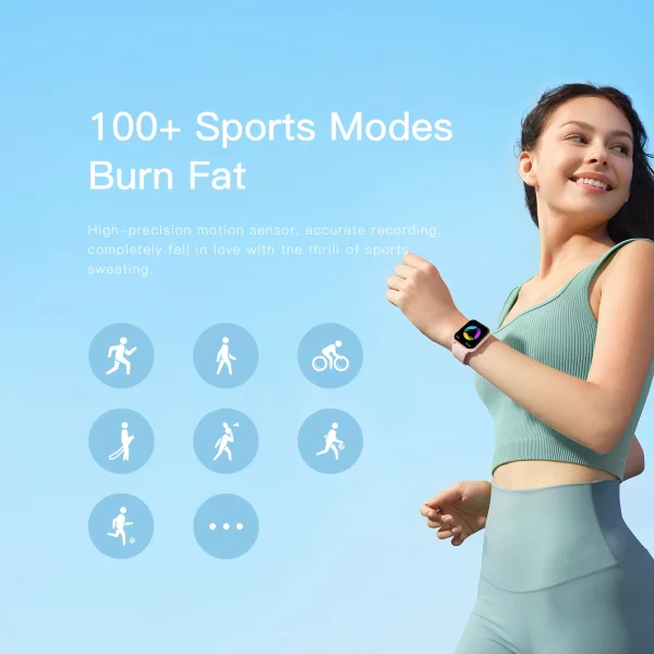 Smartwatch 2025 Montre Connectée Cardio – Tracker Fitness Android pour Homme & Femme – Image 4