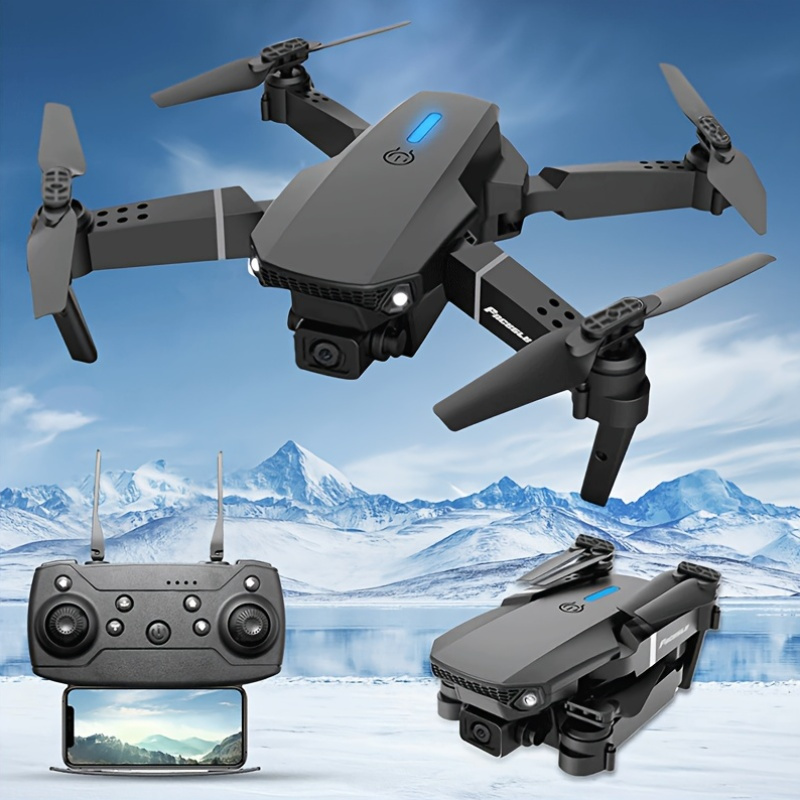Drone FACEGLE E88 – Vol à 360°, Double Caméra HD, Léger et Pliable, Technologie de Pointe - Image 7