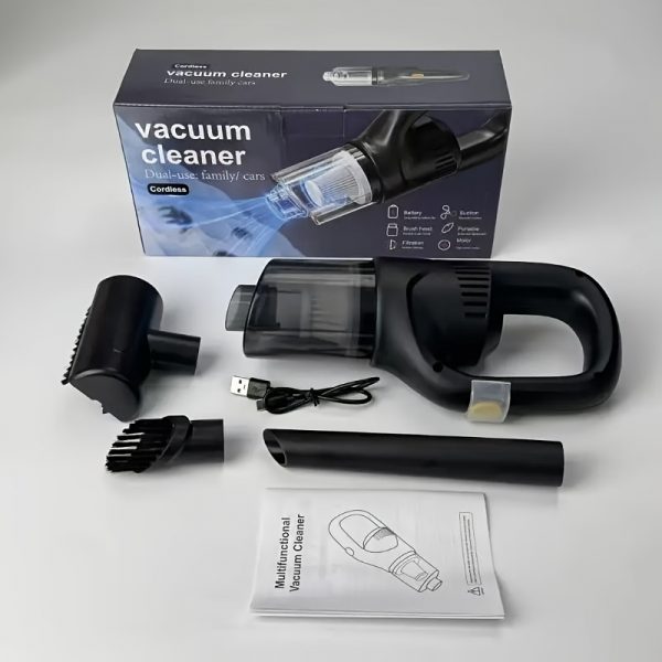 Aspirateur à main sans fil ultra puissant | Nettoyage voiture & maison – Image 4
