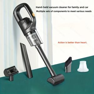 Aspirateur à main sans fil ultra puissant | Nettoyage voiture & maison