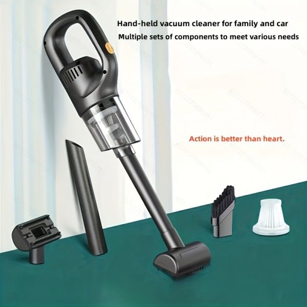 Aspirateur à main sans fil ultra puissant | Nettoyage voiture & maison