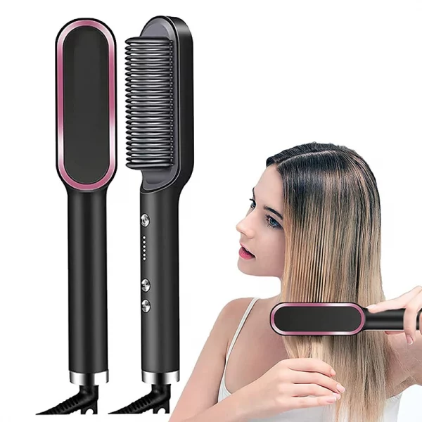 Outil Coiffant 5-en-1 – Sèche-Cheveux, Lisseur, Fer à Friser & Brosse Chauffante – Image 6