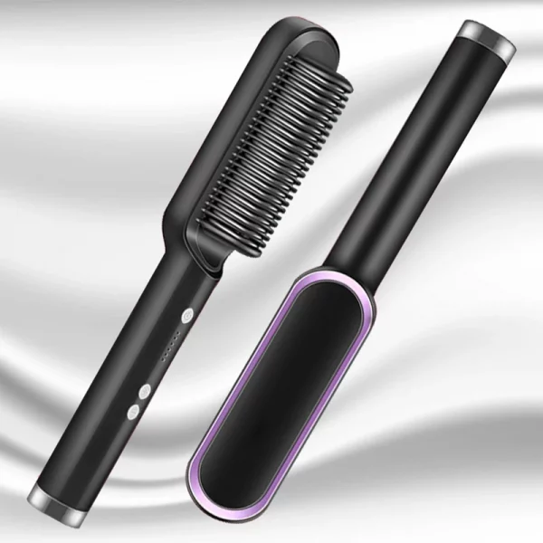 Outil Coiffant 5-en-1 – Sèche-Cheveux, Lisseur, Fer à Friser & Brosse Chauffante – Image 3