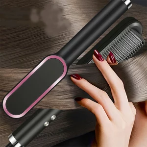 Outil Coiffant 5-en-1 – Sèche-Cheveux, Lisseur, Fer à Friser & Brosse Chauffante