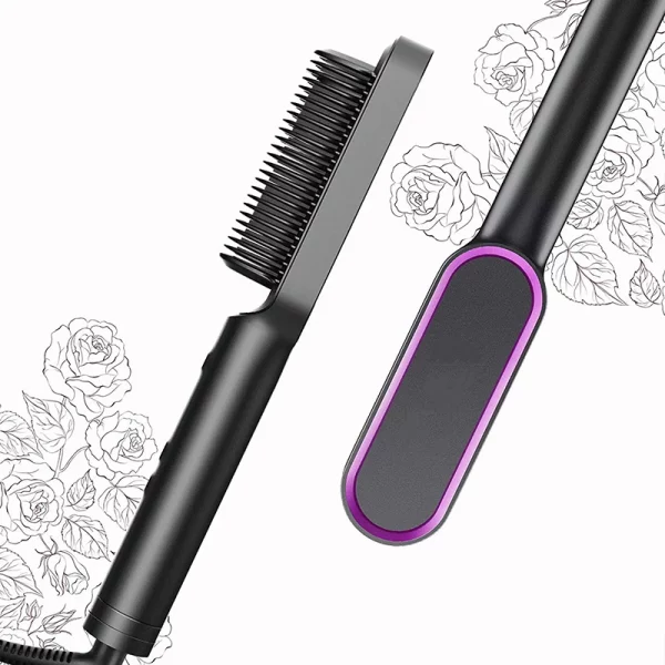 Outil Coiffant 5-en-1 – Sèche-Cheveux, Lisseur, Fer à Friser & Brosse Chauffante – Image 5