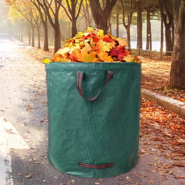 Sac à Compost Pliable Grande Capacité – Déchets Verts & Feuilles Réutilisable – Image 2
