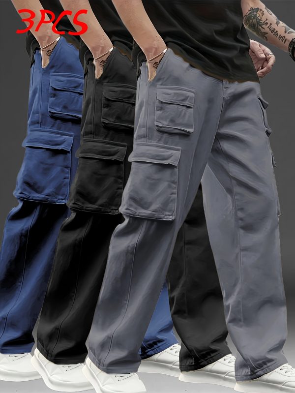 Pack x3 Pantalons Cargo Homme – Style, Fonction & Liberté – Image 5