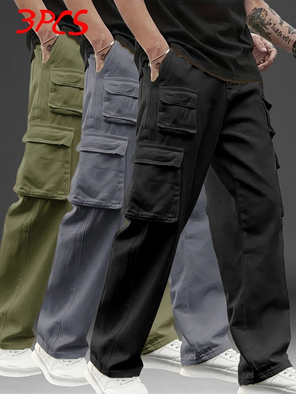 Pack x3 Pantalons Cargo Homme – Style, Fonction & Liberté – Image 6