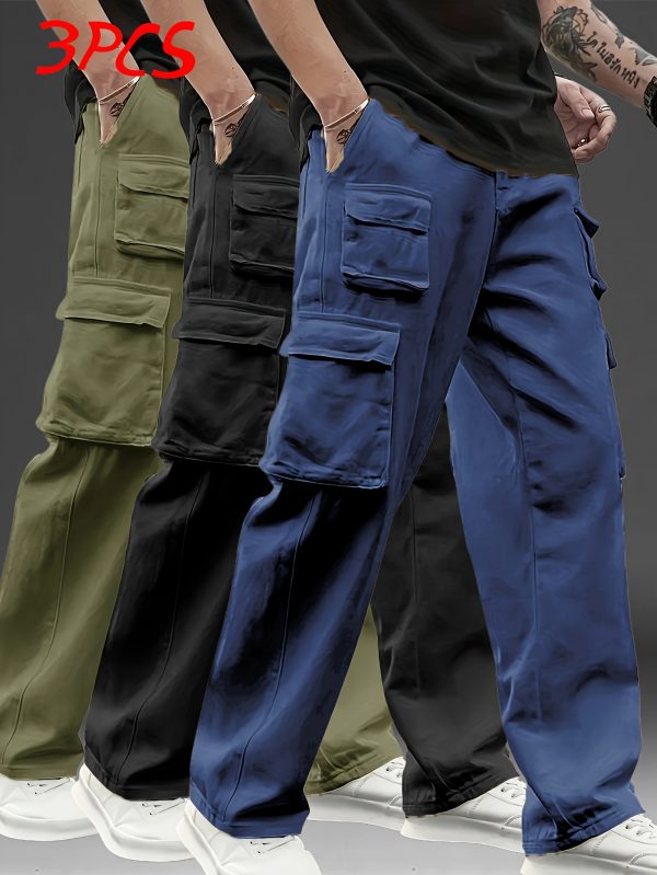 Pack x3 Pantalons Cargo Homme – Style, Fonction & Liberté – Image 4