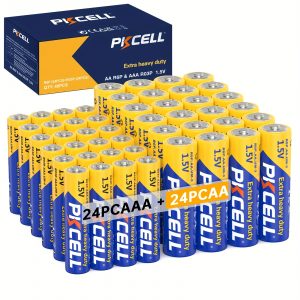 Pack de 48 ou 80 Piles AAA/AA 1,5V – Énergie Fiable pour Tous Vos Appareils
