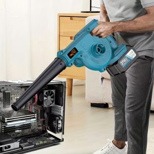 Souffleur Sans Fil PRO : Électrique, Puissant (Sans Balais) et Ergonomique pour Feuilles & Neige