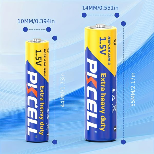 Pack de 48 ou 80 Piles AAA/AA 1,5V – Énergie Fiable pour Tous Vos Appareils – Image 2