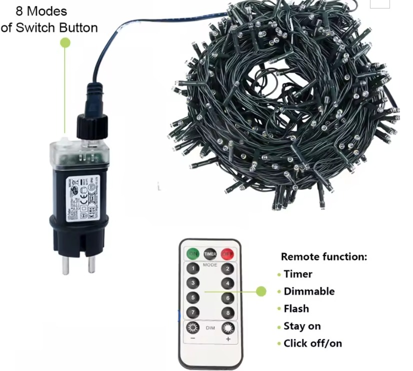 guirlande avec télécommande