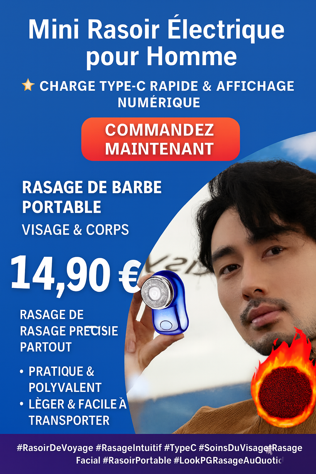 minirasoir portable