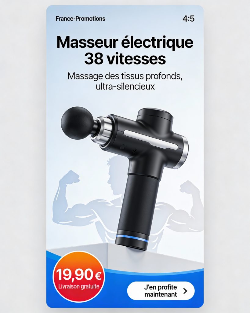 Masseur sans fil pub