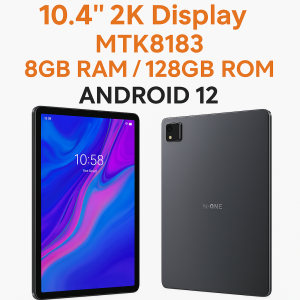 Tablette N-One NPad Plus – 10,4" 2K – MTK8183 – 8 Go RAM / 128 Go ROM – Android 12 – EU Direct