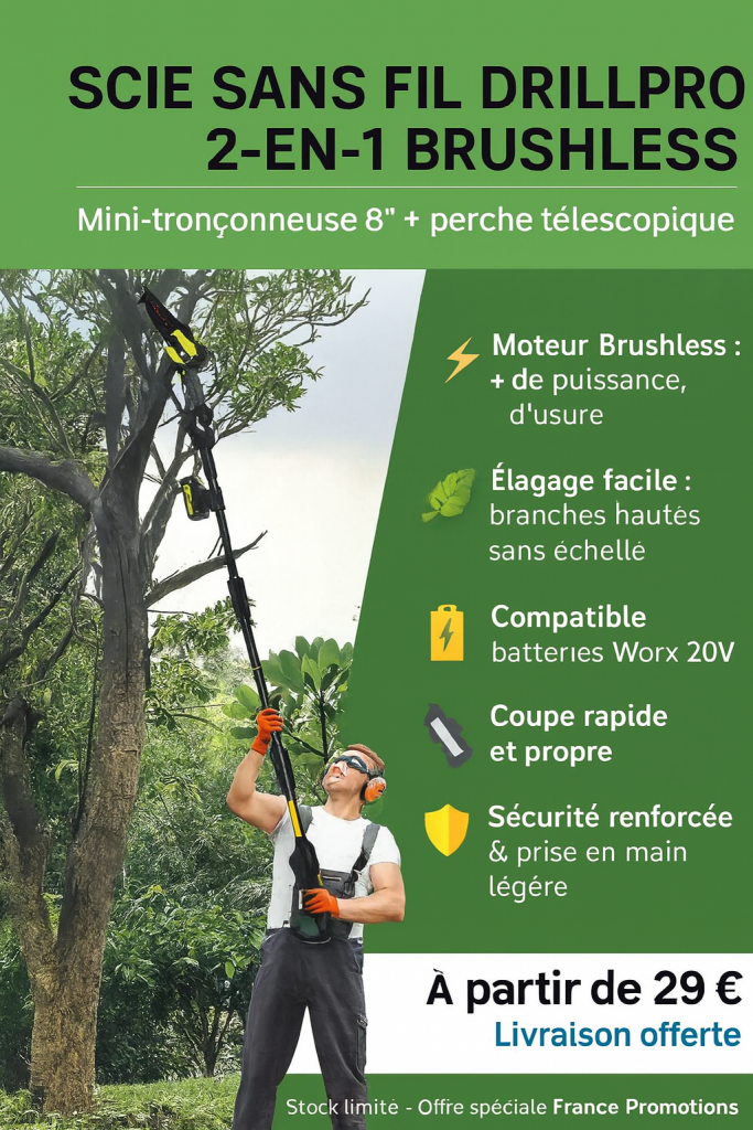 Scie sans fil Drillpro