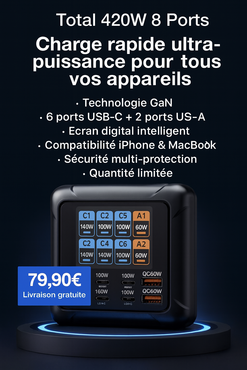 centrale de charge