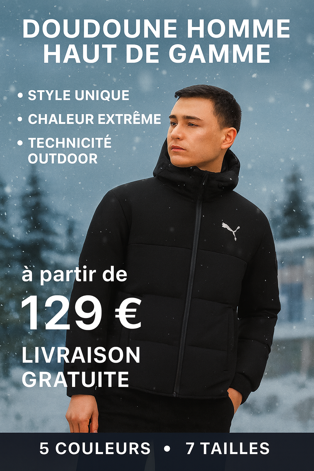 dudoune haut de gamme pub