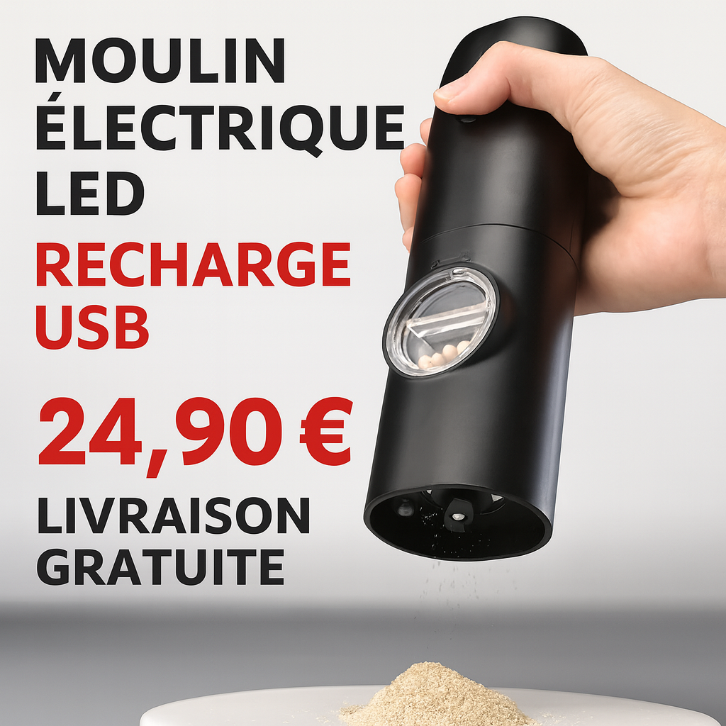 moulin électrique usb