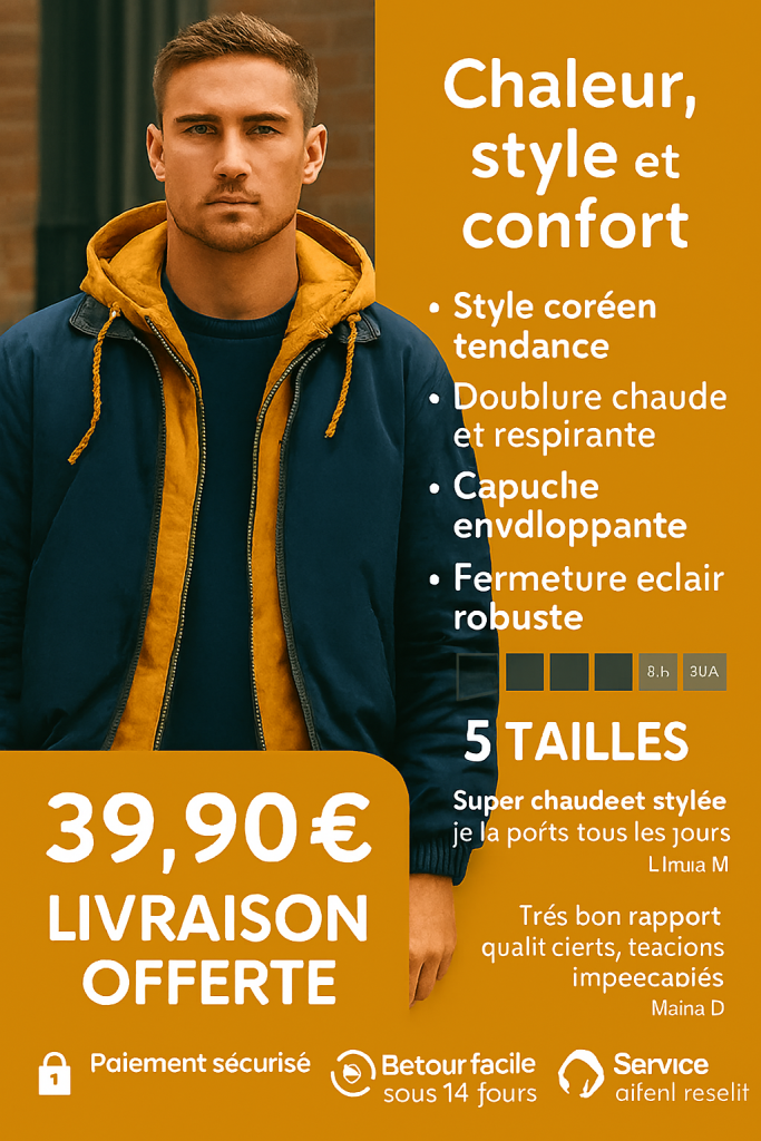 veste hiver lifestyle