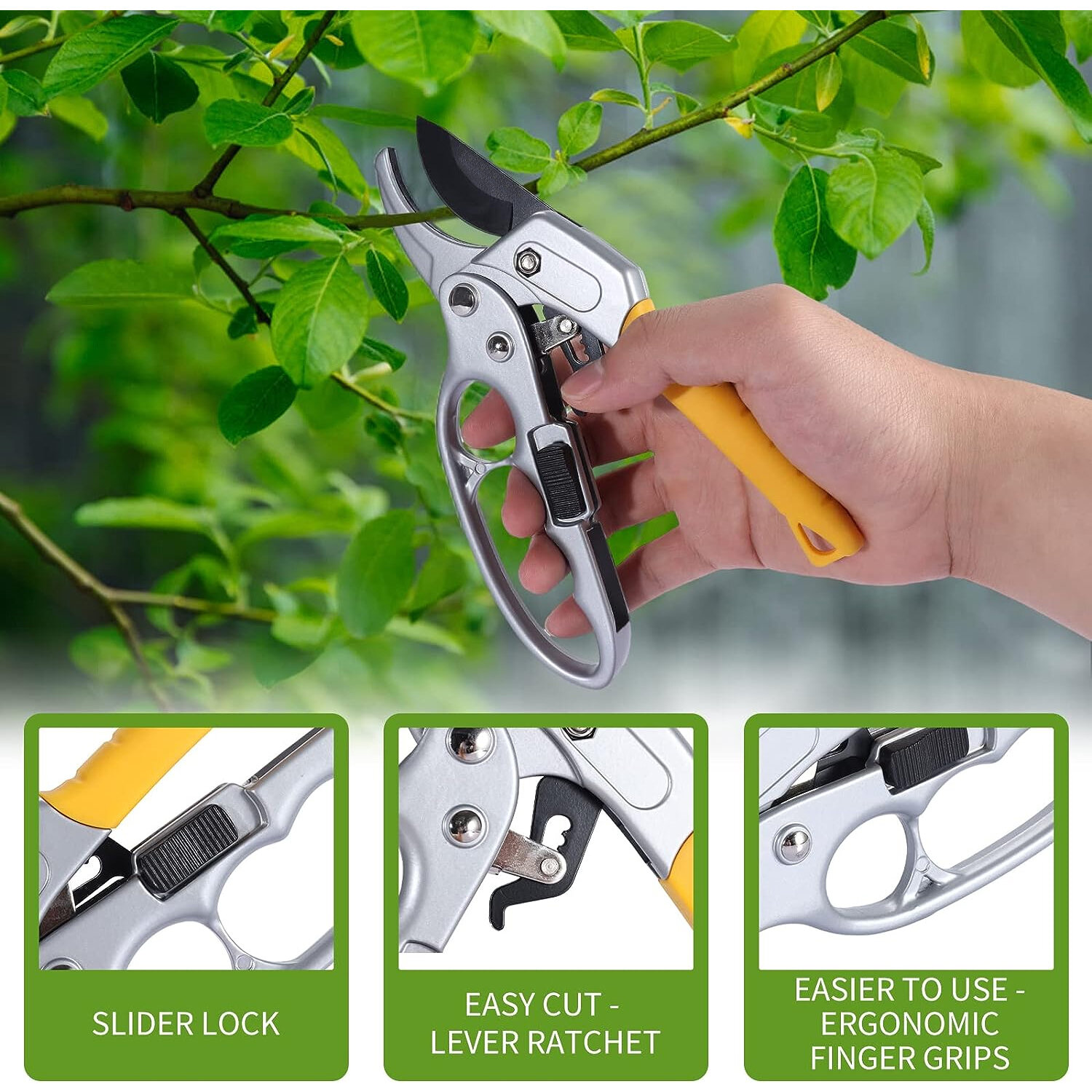 Cisailles Ergonomiques Anti‑Douleur – Coupe Facile Même Avec Arthrite ou Mains Faibles - Image 3