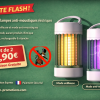 Lot de 2 Lampes Anti‑Moustiques Étanches et Silencieuses