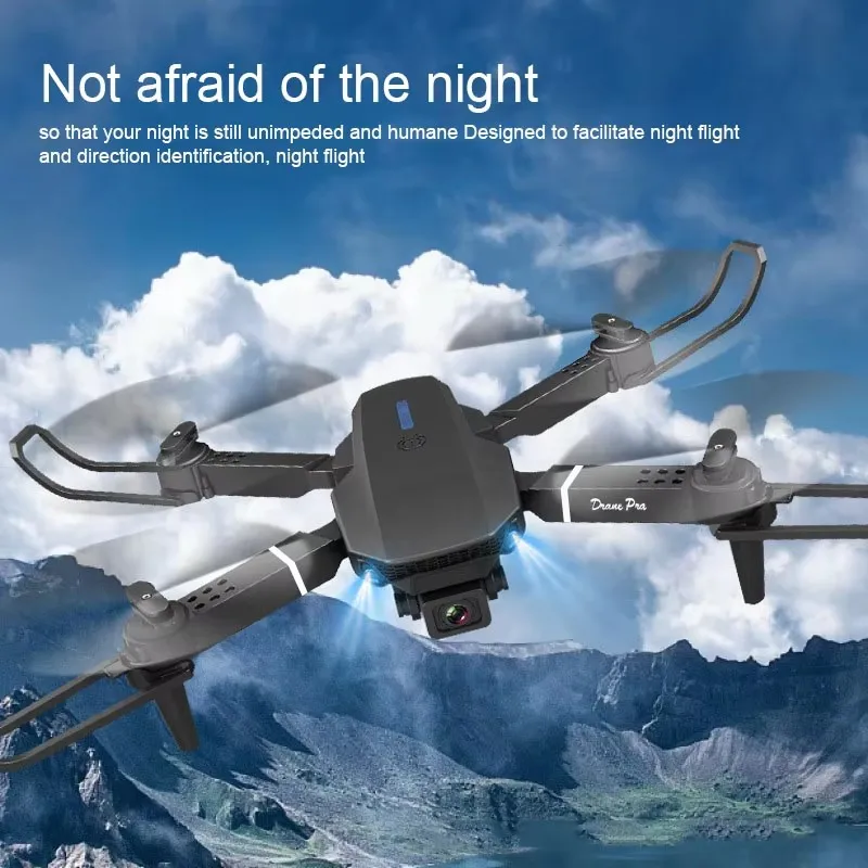 Drone E88 1080P HD WIFI FPV – Mini Drone Pliable avec Double Caméra Grand Angle & Télécommande - Image 5