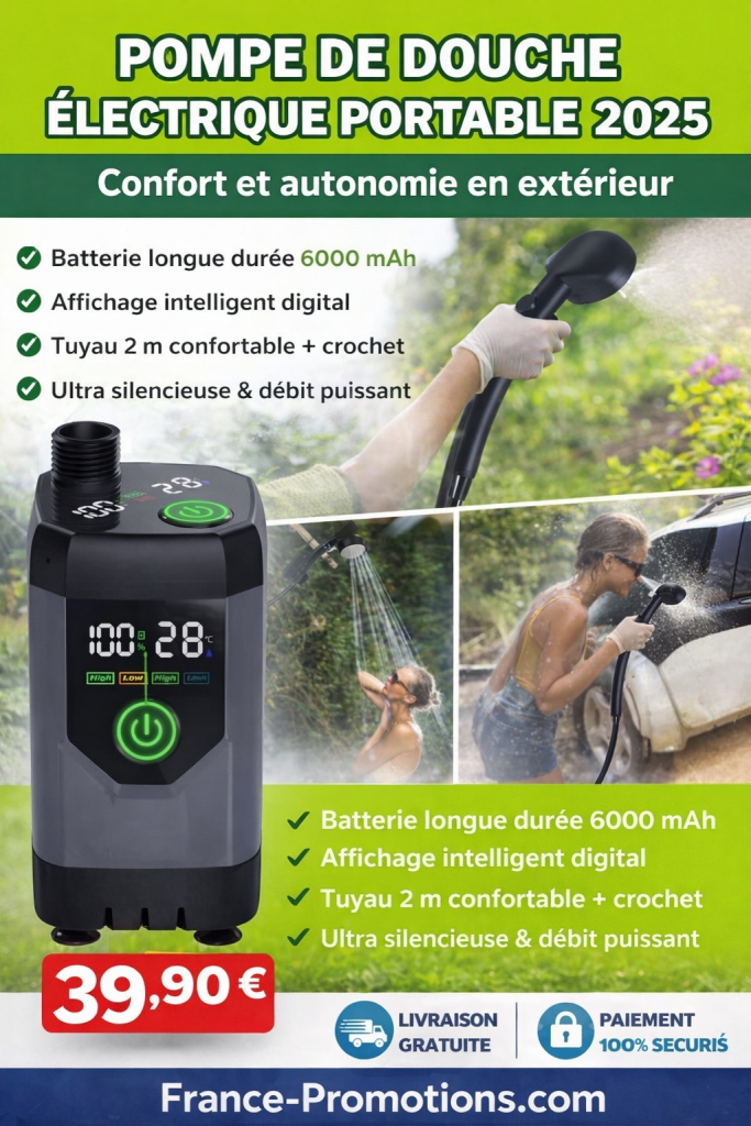 Pompe portable electrique