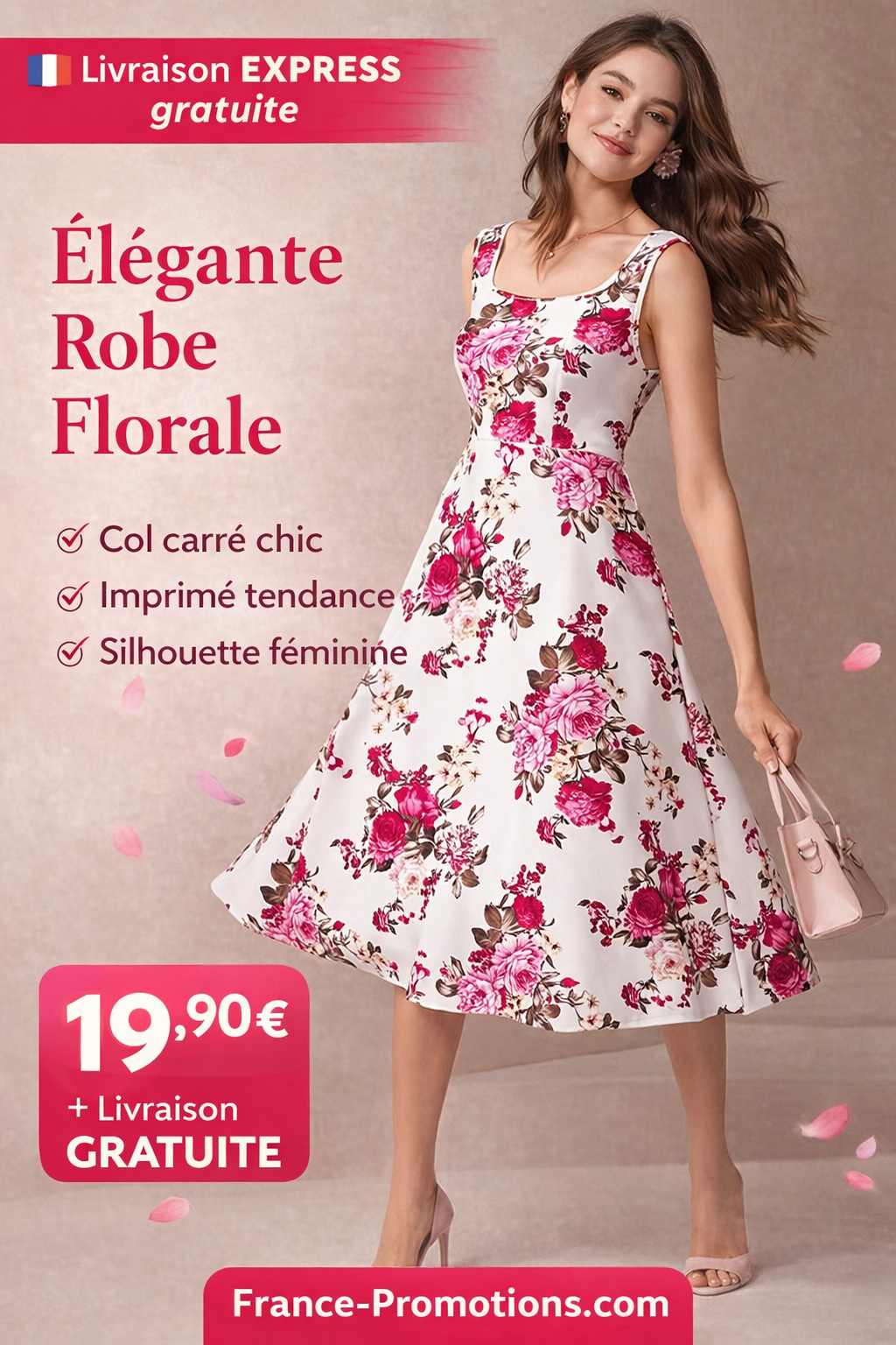 robe florale printemps ete 2026