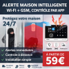 Alarme Maison FUERS WiFi GSM – Kit Sécurité Tuya Smart