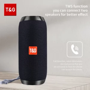 Haut‑parleur Bluetooth T&G TG117 – Puissance, autonomie et résistance pour toutes vos sorties