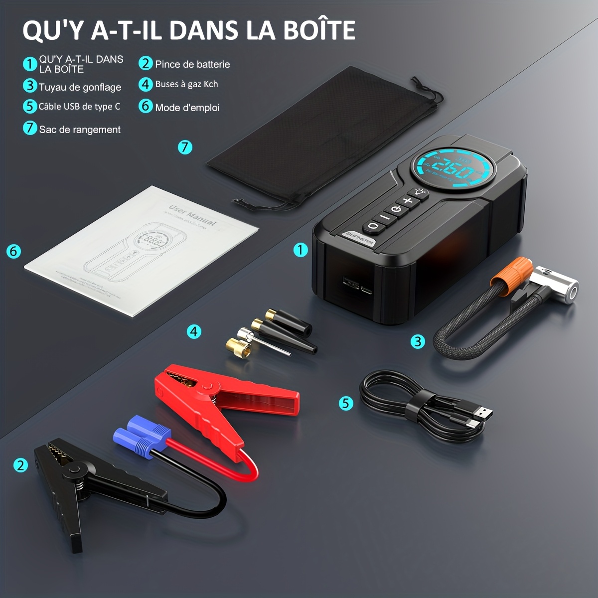 batterie-demarrage-12v-gonfleur-pneu